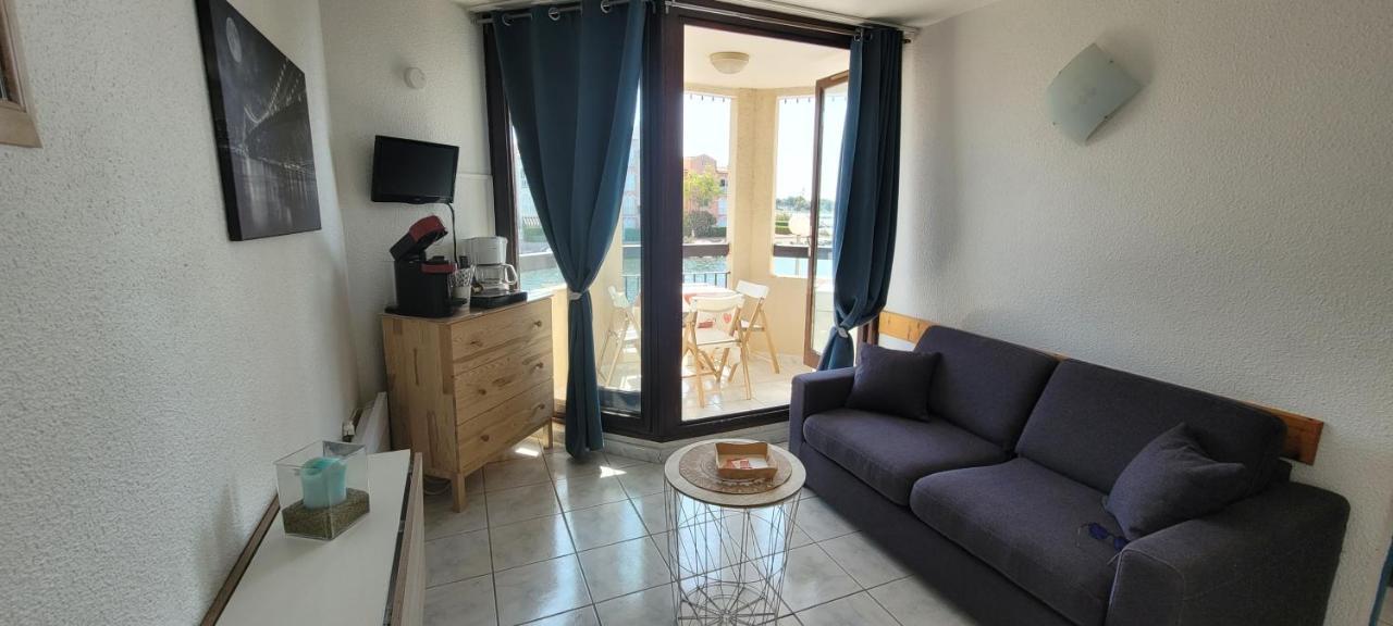 Bel Appartement Vue Sur Le Lac Marin Avec Piscine Le Barcares Exterior photo